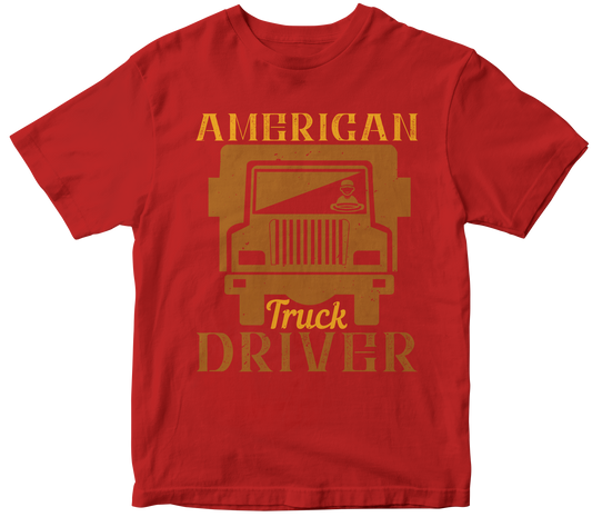 American truck driver