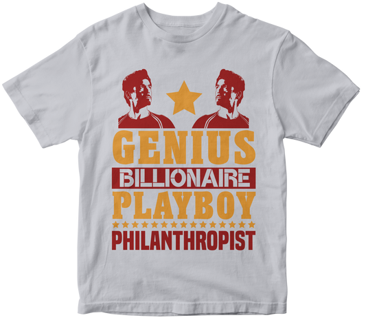 GENIUS BILLIONARE PLAYBOY PHILANTHROPIST