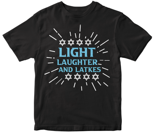 Light laughter and latkes