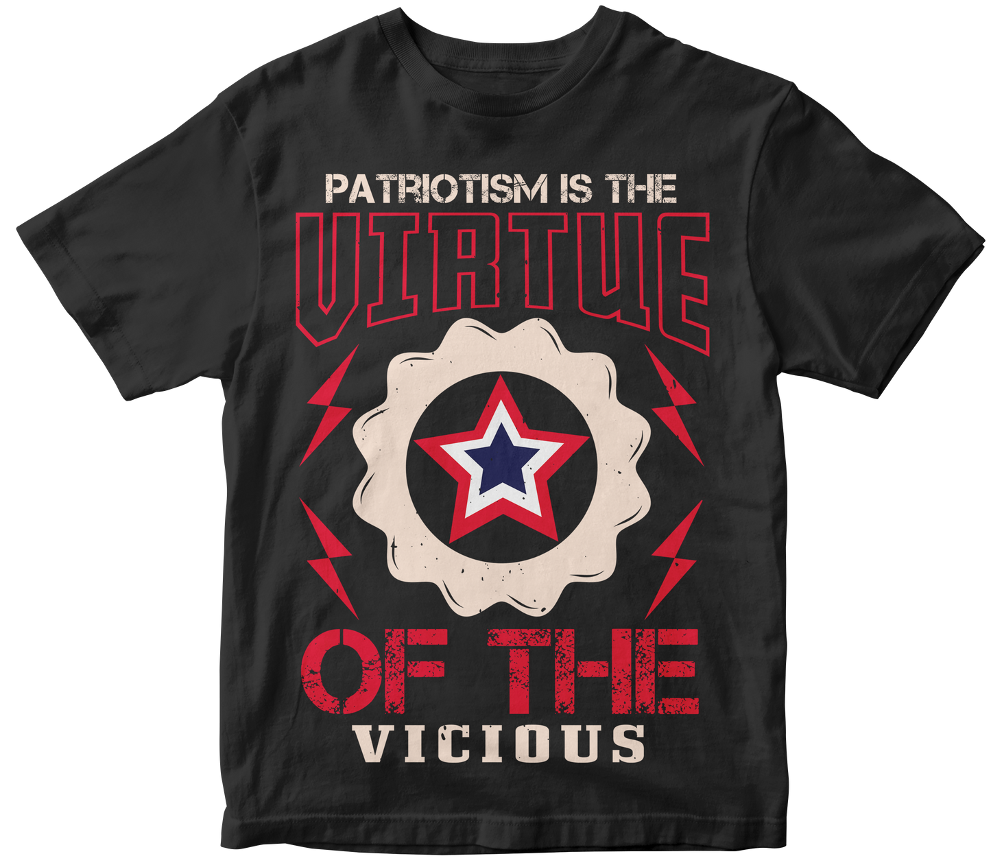 Patriotism is the virtue of the vicious