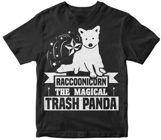 Raccoonicorn the magical trash panda