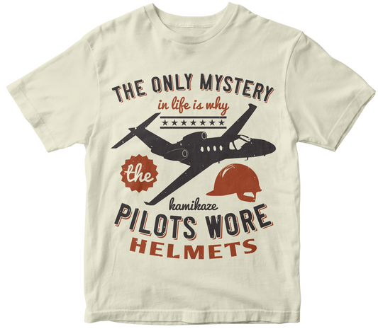 The only Mystery in Life is Why the Kamikaze Pilots Wore Helmets