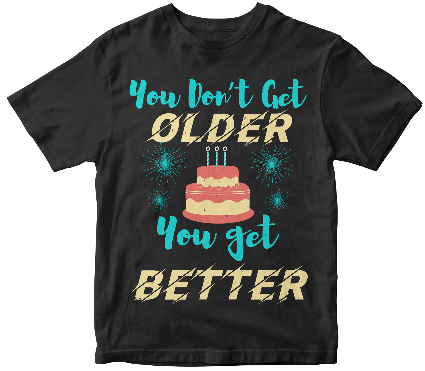 You don’t get older, you get better