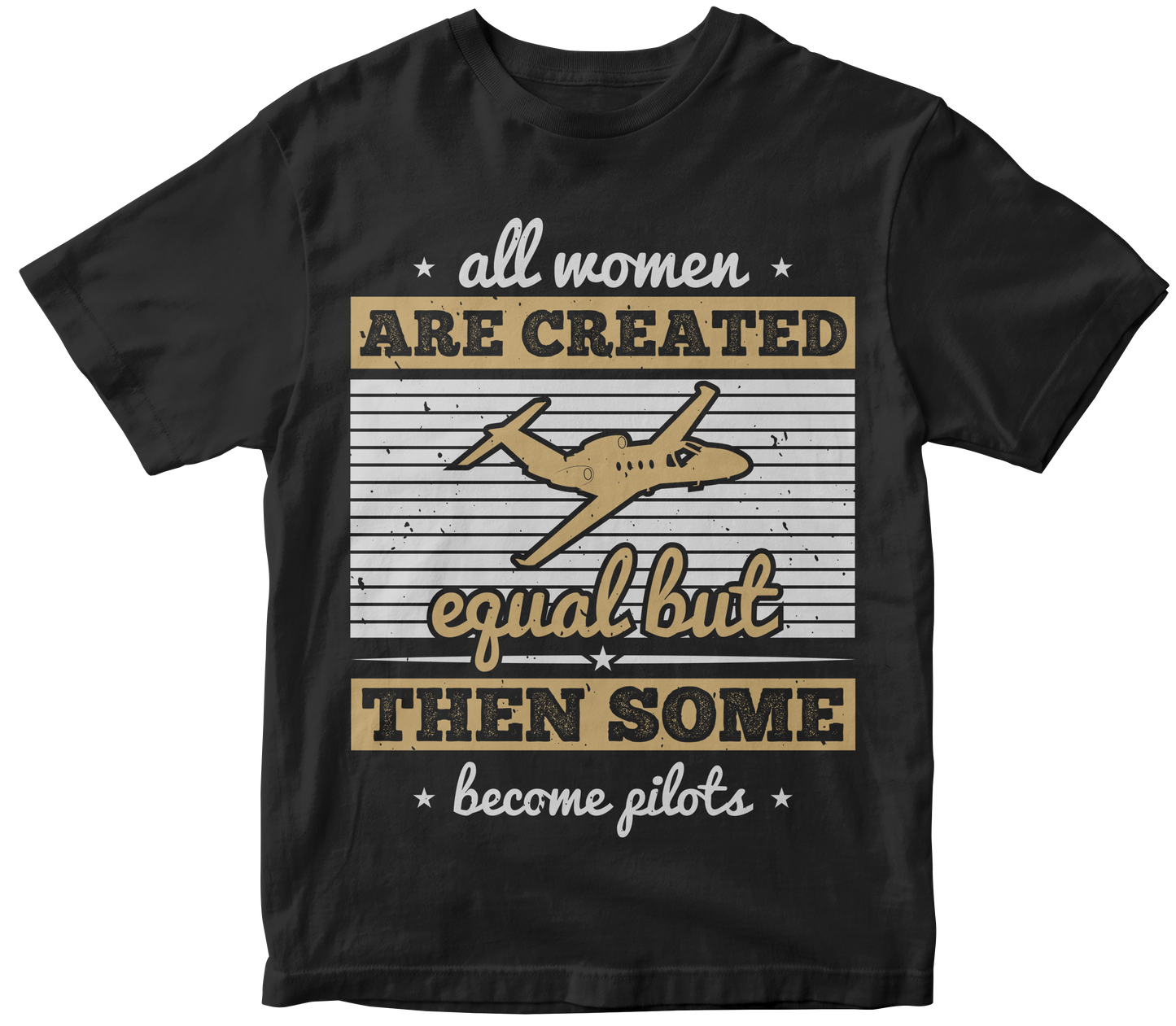 All women are created equal but then some become pilots