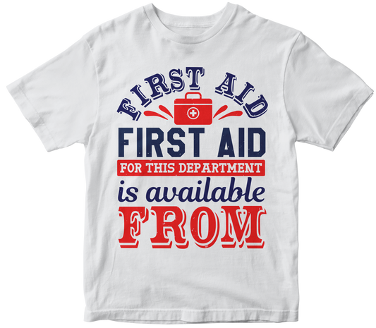 First aid first aid for this department is available from