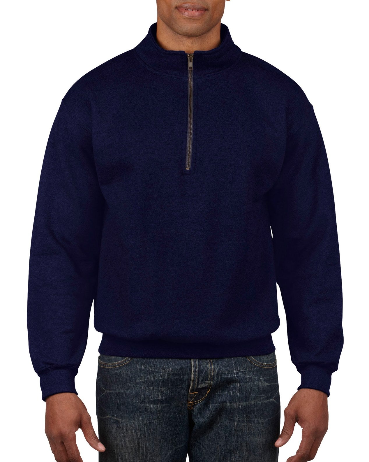 18800  HeavyBlend Half Zip Up Sweatshirt